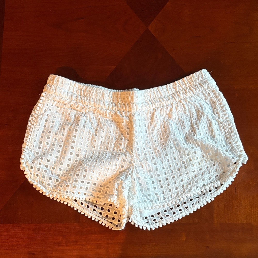 Lilly Pulitzer for Target White Eyelet  Shorts